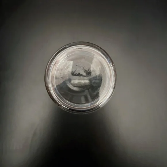 MCM 1953 Bartlett Collins 2 Frosted Blue Glass Vases Gold Bands Hand Crafted USA - Picture 6 of 10